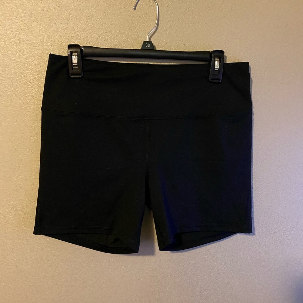DSG black biker shorts